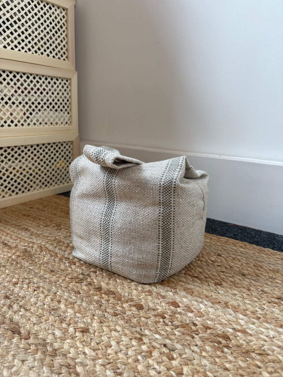 Door Stop - Ian Mankin, Forfar stripe in Sage
