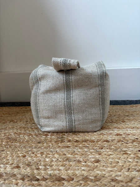 Door Stop - Ian Mankin, Forfar stripe in Sage