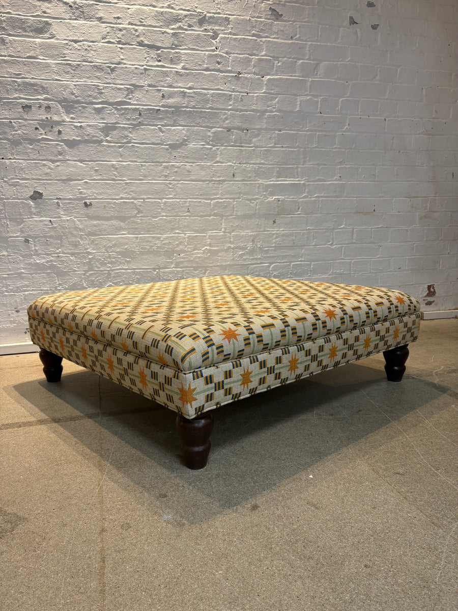 Bespoke Liana Square Ottoman In Any Fabric