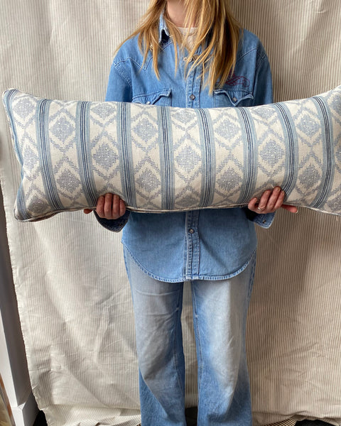 Bolster cushion 90 x 35cm in GP&J Baker Burford stripe