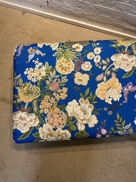 Bryher ottoman in Sanderson and Fermoie