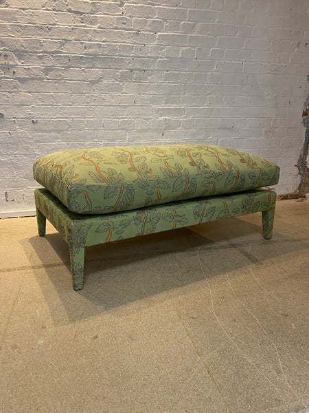 Bespoke Evie Feather Topped Cushion Ottoman Footstool