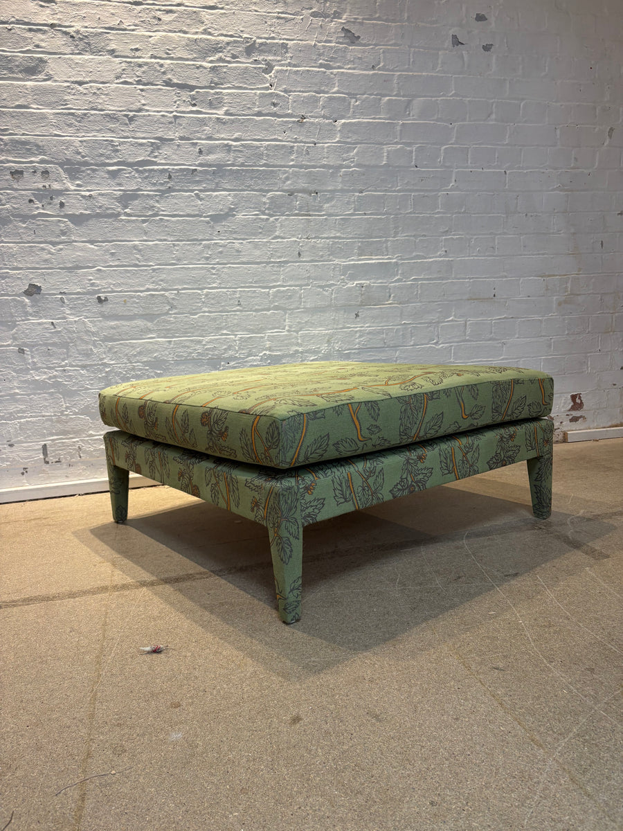 Custom Honey Lux Ottoman