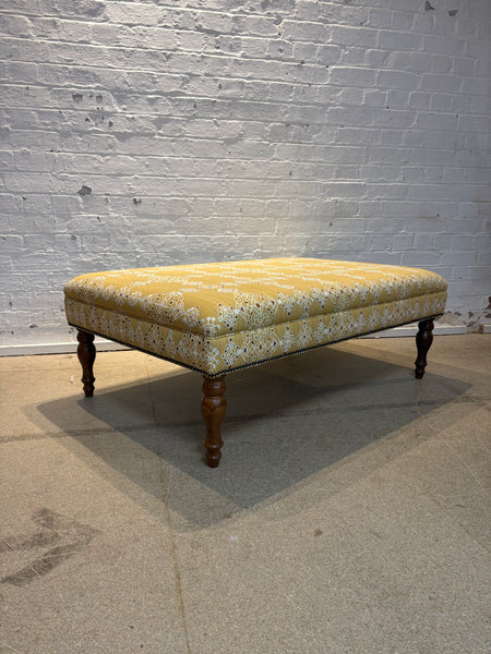 Dorothy Studded Ottoman Footstool
