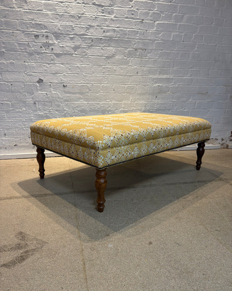 Dorothy Studded Ottoman Footstool