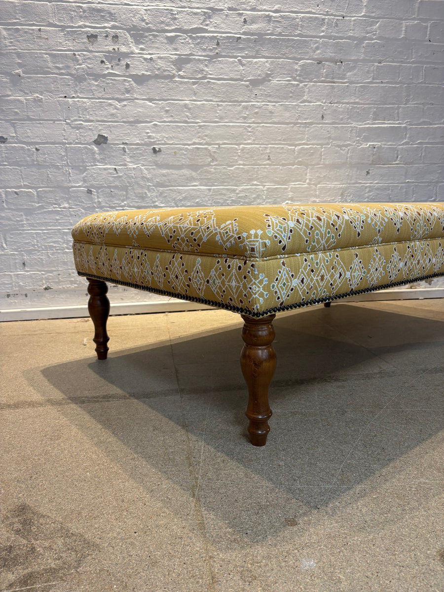Dorothy Studded Ottoman Footstool