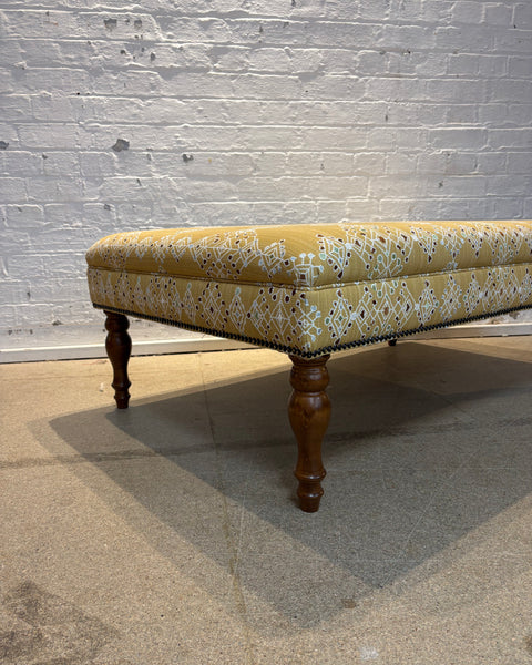 Dorothy Studded Ottoman Footstool