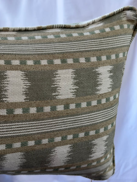 James Hare Paxton Green Bolster 90 x 35 cm
