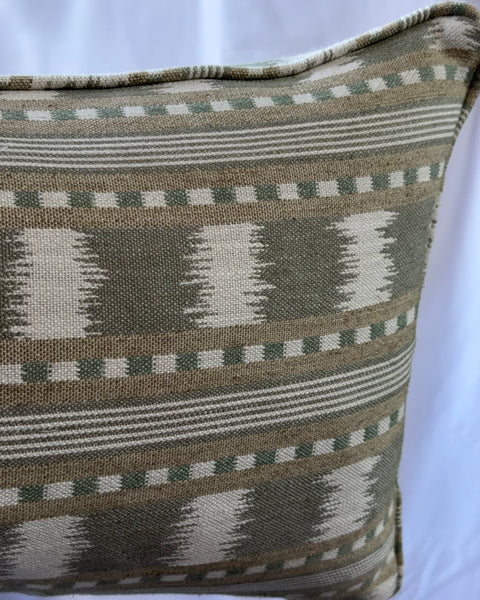 James Hare Paxton Green Bolster 90 x 35 cm
