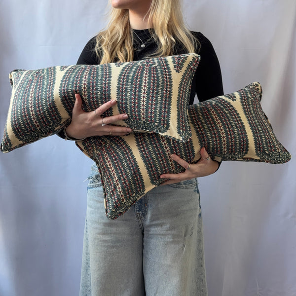 2 x Mini Bolster cushion 60 x 30 cm - sold as pair