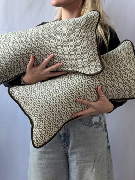 2 x Mini Bolster cushion 60 x 30 cm sold as pair