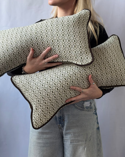2 x Mini Bolster cushion 60 x 30 cm sold as pair