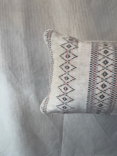 Bolster cushion 90 x 35cm in Nina Campbell Turfan