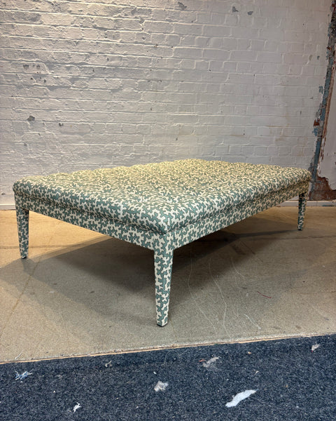 Sarah Buttoned Coffee Table Ottoman