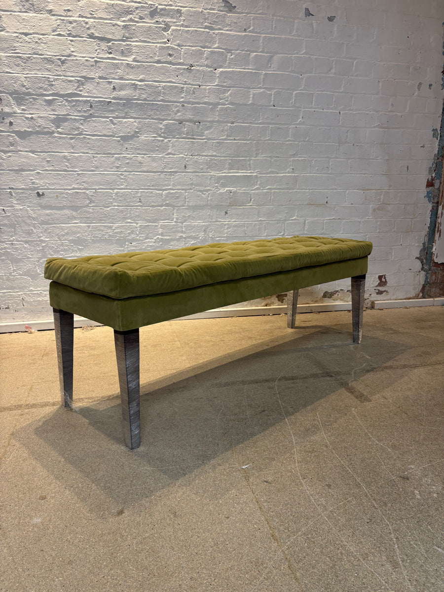 Tanya Bespoke Bench with Floating Buttoned Top
