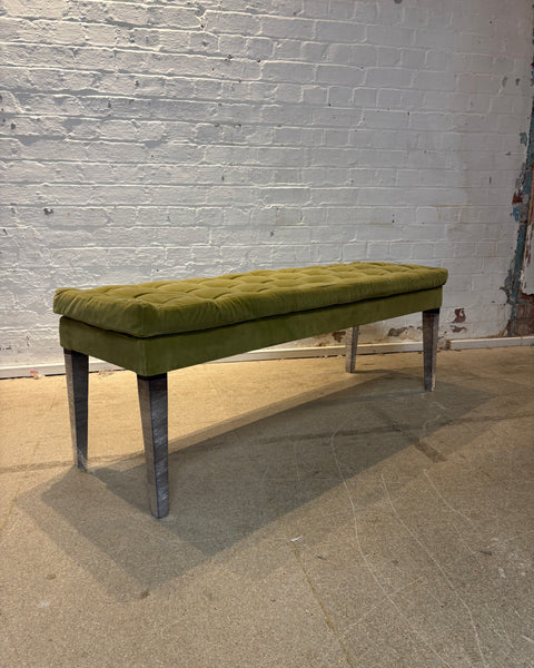 Tanya Bespoke Bench with Floating Buttoned Top