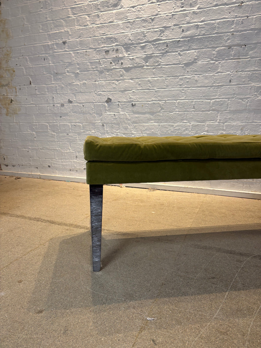 Tanya Bespoke Bench with Floating Buttoned Top