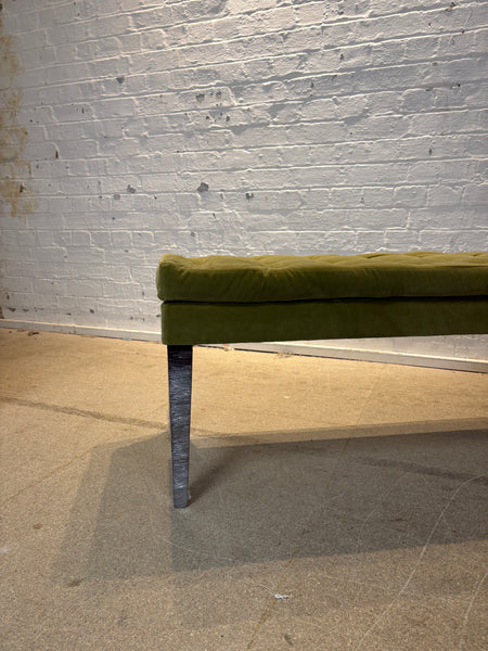Tanya Bespoke Bench with Floating Buttoned Top