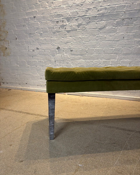Tanya Bespoke Bench with Floating Buttoned Top