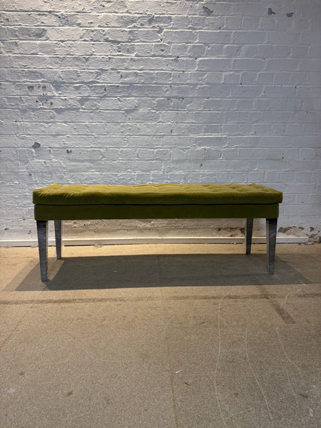 Tanya Bespoke Bench with Floating Buttoned Top
