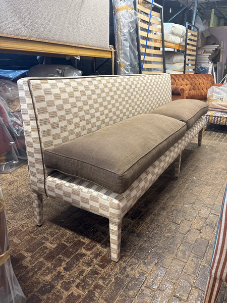 Lucy Covered Leg Banquette