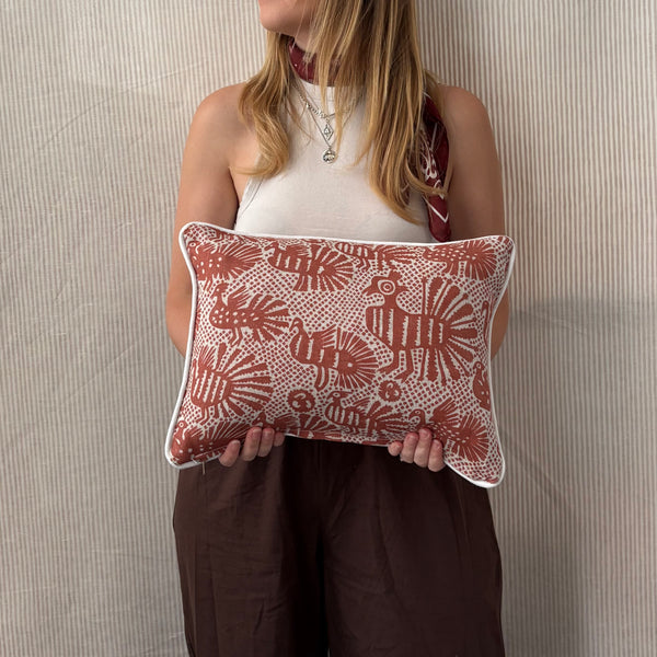Lumbar cushion 40 x 30cm in Volga