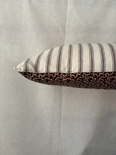 Bolster cushion 90 x 35cm in Schumacher