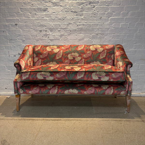 Jodie Occasional Sofa in Liberty Butterfield Downley Velvet in Lacquer