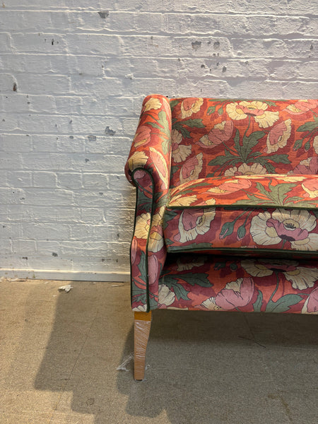 Jodie Occasional Sofa in Liberty Butterfield Downley Velvet in Lacquer