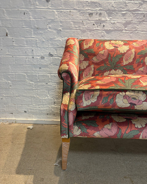 Jodie Occasional Sofa in Liberty Butterfield Downley Velvet in Lacquer