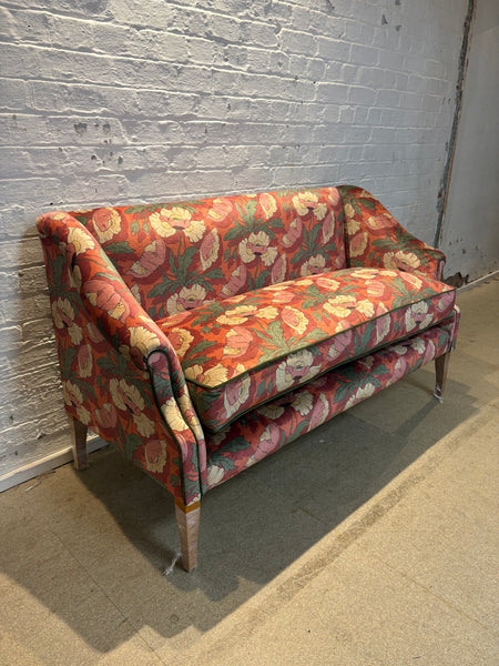 Jodie Occasional Sofa in Liberty Butterfield Downley Velvet in Lacquer