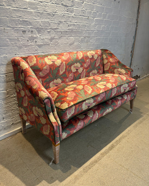 Jodie Occasional Sofa in Liberty Butterfield Downley Velvet in Lacquer