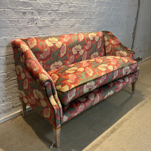 150cm Jodie Occasional Sofa in Liberty Butterfield Downley Velvet in Lacquer