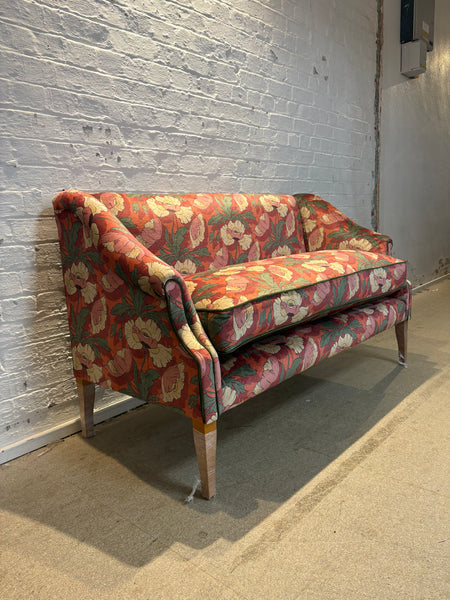 Jodie Occasional Sofa in Liberty Butterfield Downley Velvet in Lacquer