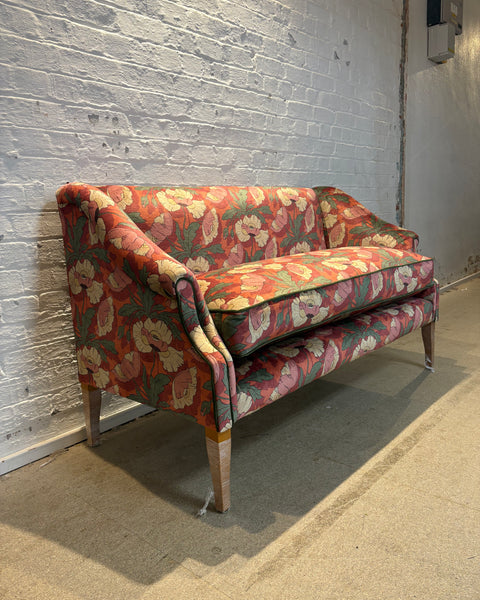 Jodie Occasional Sofa in Liberty Butterfield Downley Velvet in Lacquer