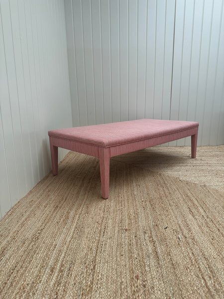 Fermoie Poulton Stripe - Honey ottoman