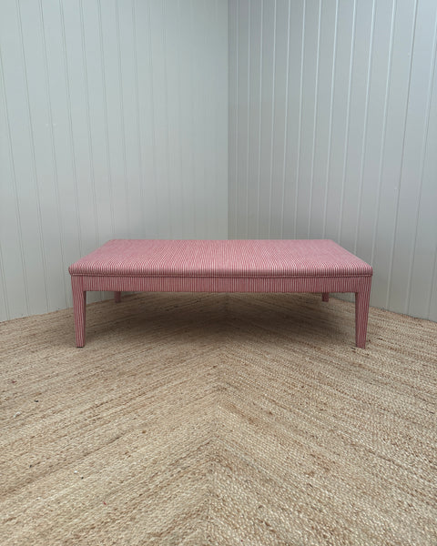 Fermoie Poulton Stripe - Honey ottoman