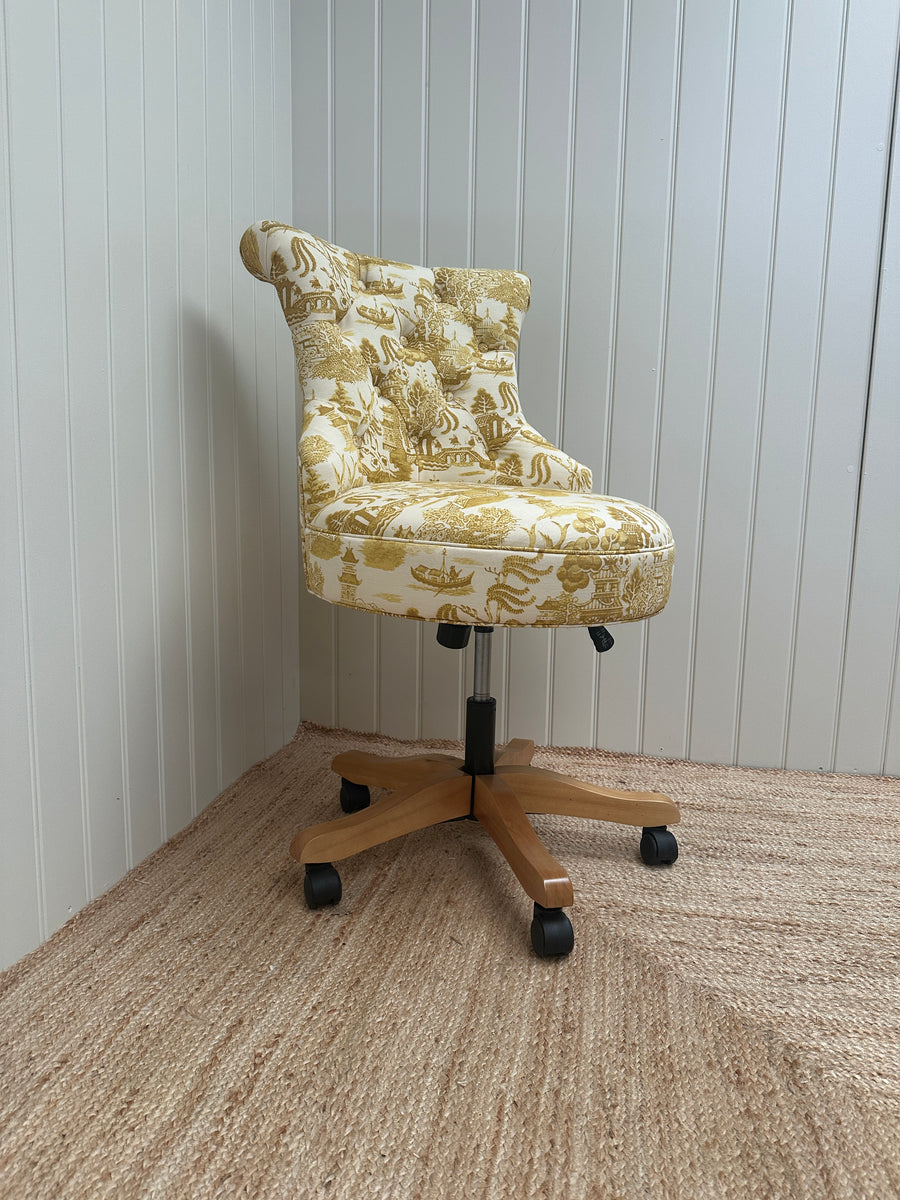 SECONDS Selma Office Chair in Beata Heuman Willow