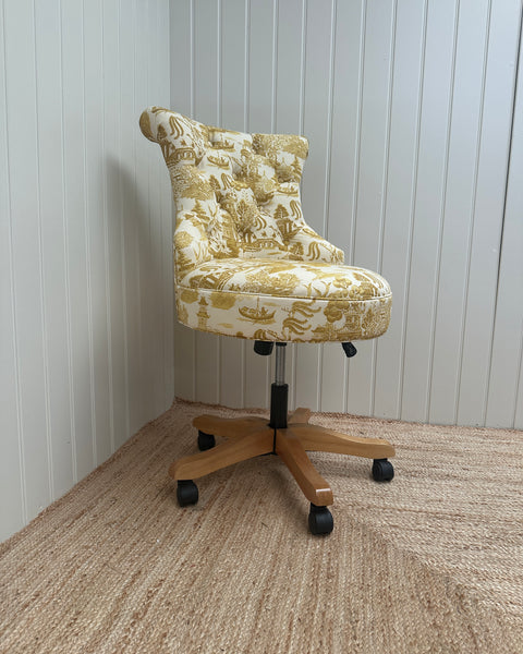 SECONDS Selma Office Chair in Beata Heuman Willow