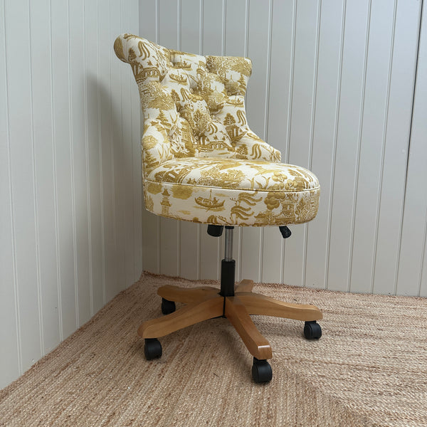 SECONDS Selma Office Chair in Beata Heuman Willow