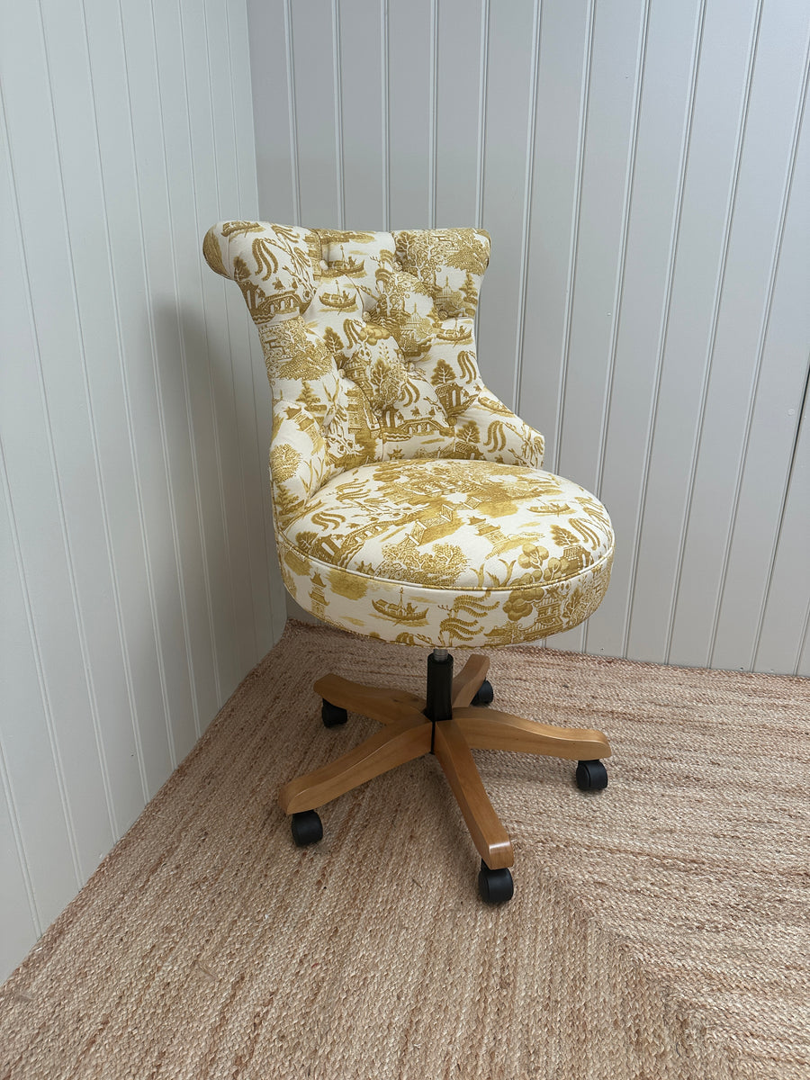 SECONDS Selma Office Chair in Beata Heuman Willow