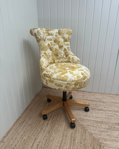 SECONDS Selma Office Chair in Beata Heuman Willow