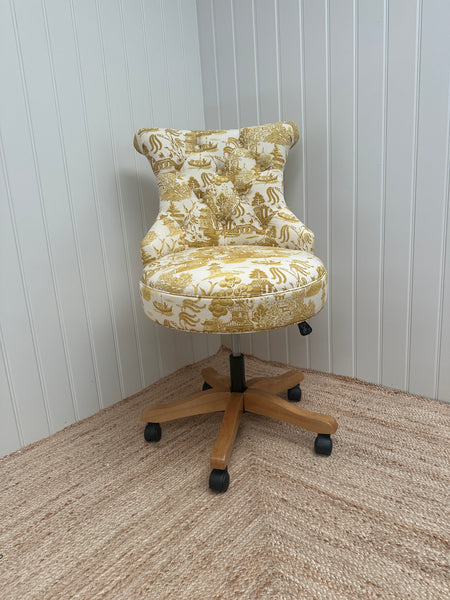 SECONDS Selma Office Chair in Beata Heuman Willow