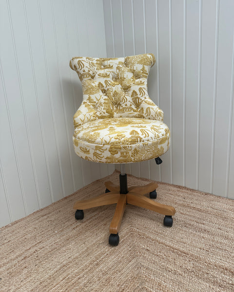 SECONDS Selma Office Chair in Beata Heuman Willow