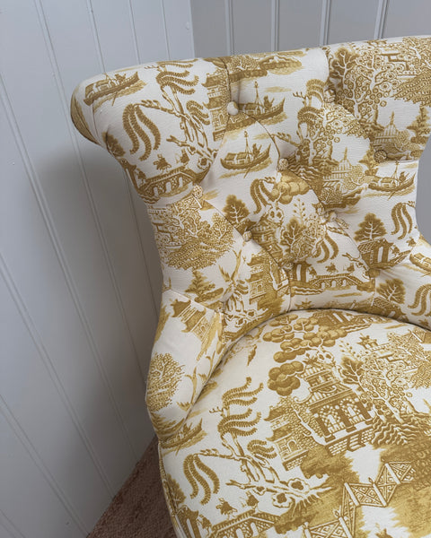 SECONDS Selma Office Chair in Beata Heuman Willow