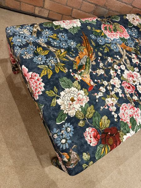 Colefax & Fowler Jardine - Honey Lux Ottoman