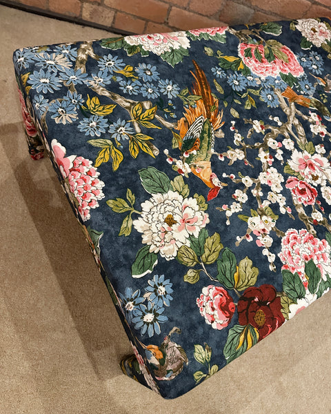 Colefax & Fowler Jardine - Honey Lux Ottoman