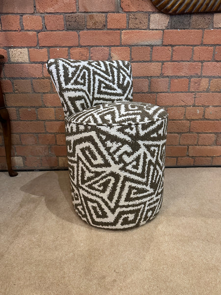 Jim Thompson Agafay in Tobacco - Sandy Dressing Table Stool