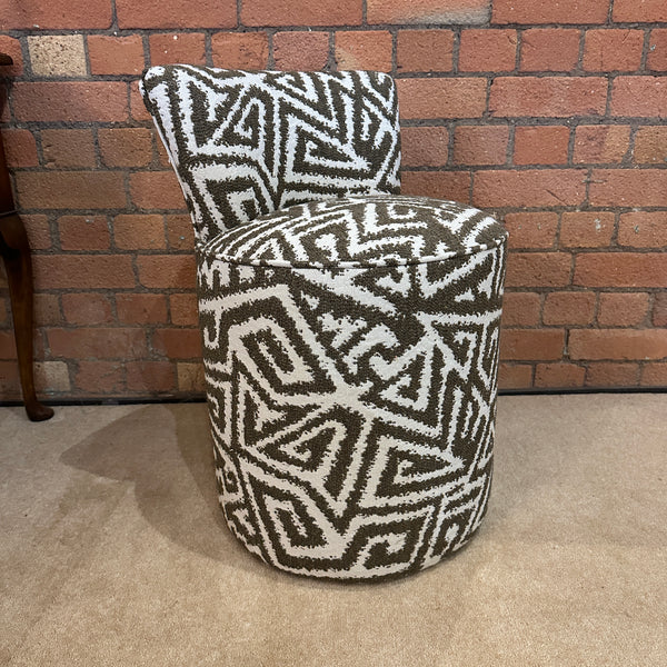 Jim Thompson Agafay in Tobacco - Sandy Dressing Table Stool