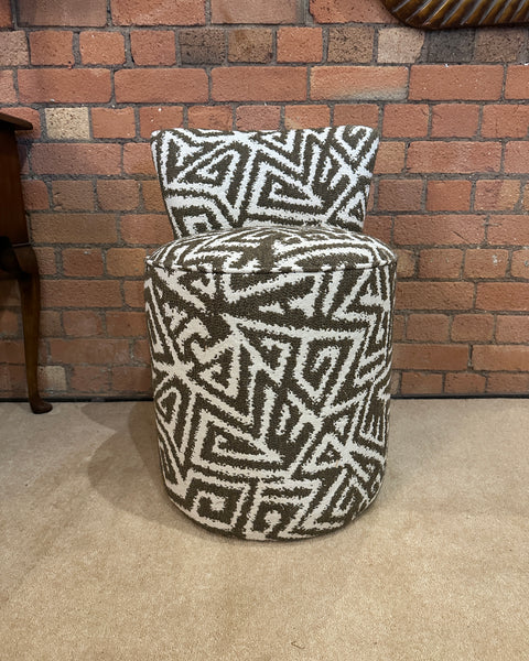 Jim Thompson Agafay in Tobacco - Sandy Dressing Table Stool